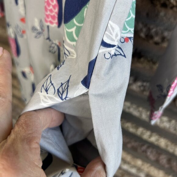 Mini Boden Girls Owl Dress Smocked Yoke Size 5-6X - Picture 5 of 7